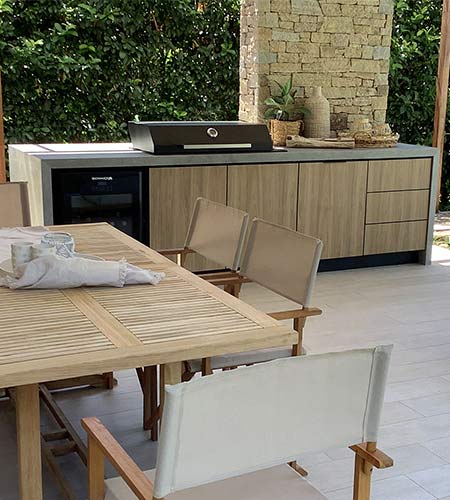 Cabinex Outdoor BBQ Kitchens — Bespoke and customer made BBQ Kitchens.