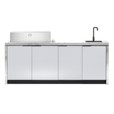 Cabinex Minimal Outdoor Kitchen with BeefEater Signature Proline BBQ