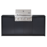 Cabinex Hero 4-Burner Kitchen Package with Porcelain Benchtop