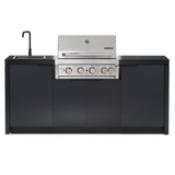 Cabinex Hero 4-Burner Kitchen Package with Porcelain Benchtop