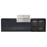 Cabinex Hero Classic 6-Burner Kitchen Package with Porcelain Benchtop