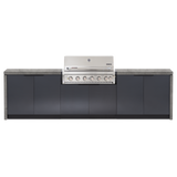 Cabinex Hero Classic 6-Burner Kitchen Package with Porcelain Benchtop