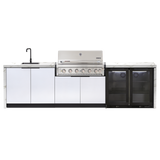 Cabinex Hero Classic 6-Burner Kitchen Package with Porcelain Benchtop